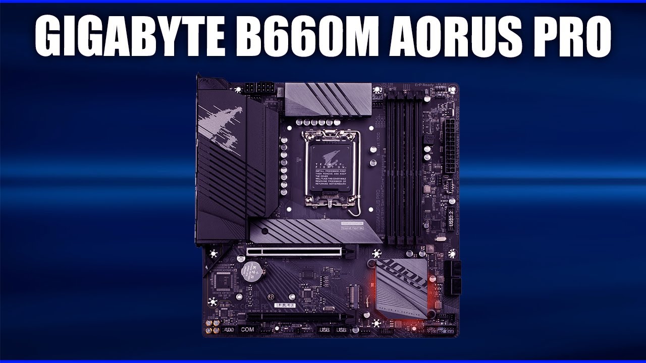 Материнская плата GIGABYTE B660M AORUS PRO (rev. 1.0)