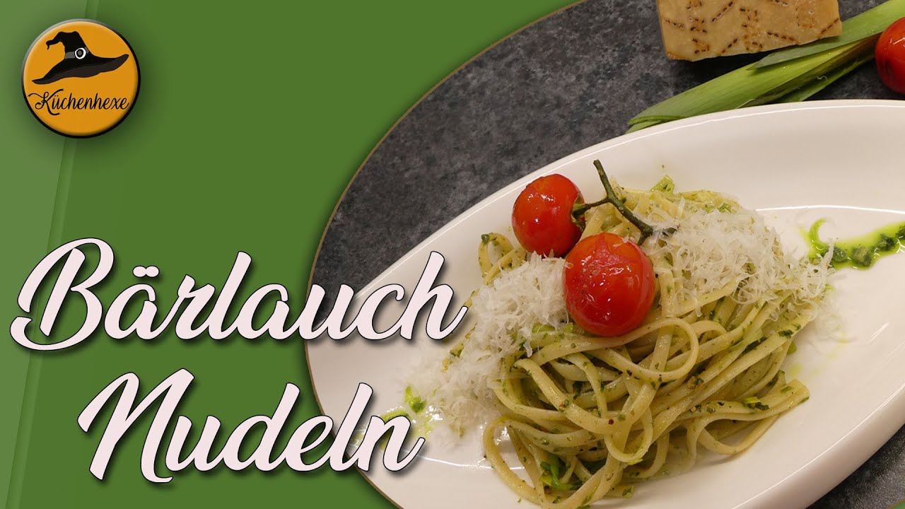 Bärlauchnudeln ( Bärlauch Tagliatelle )