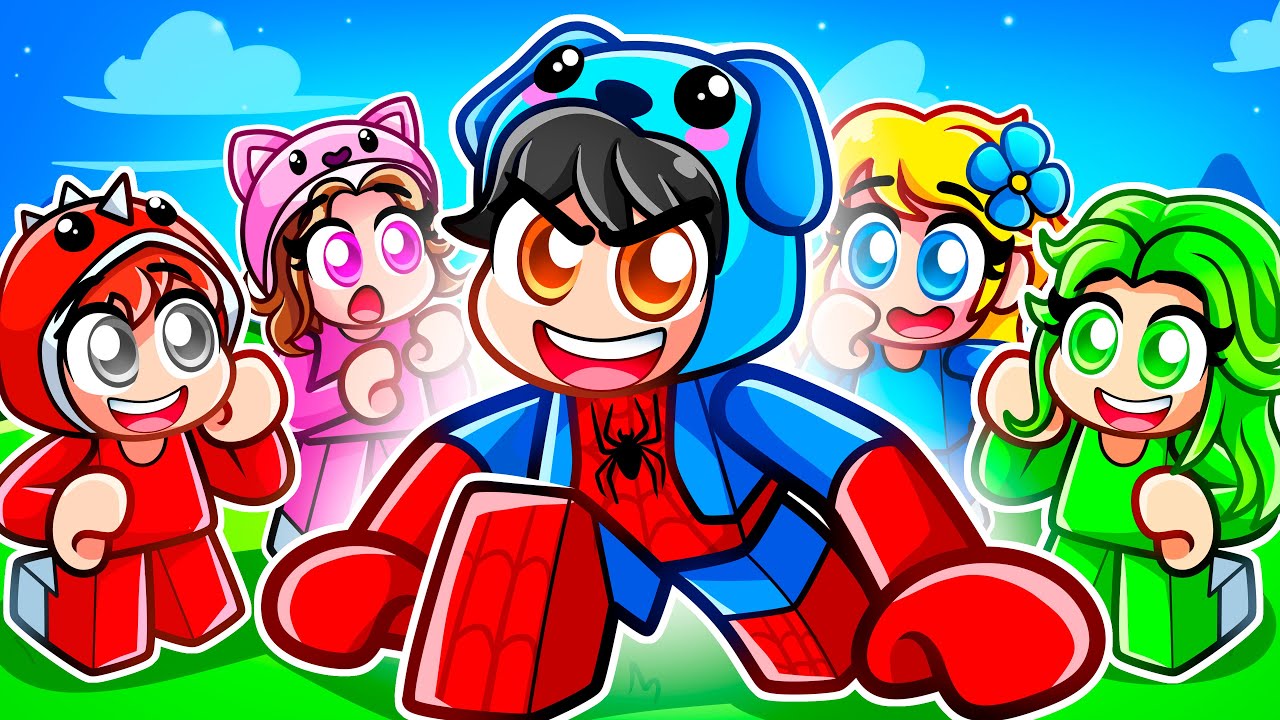 У Омза есть способности СУПЕРГЕРОЯ в Roblox Snapchat!