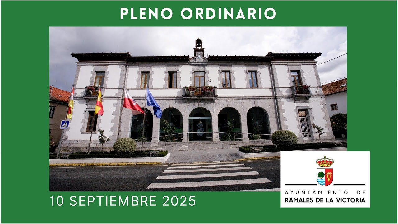 Pleno ordinario 10 de septiembre 2025
