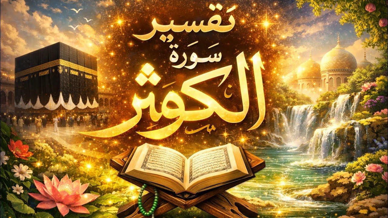 Tafseer Surah tul kawsar تفسير سورة الكوثر