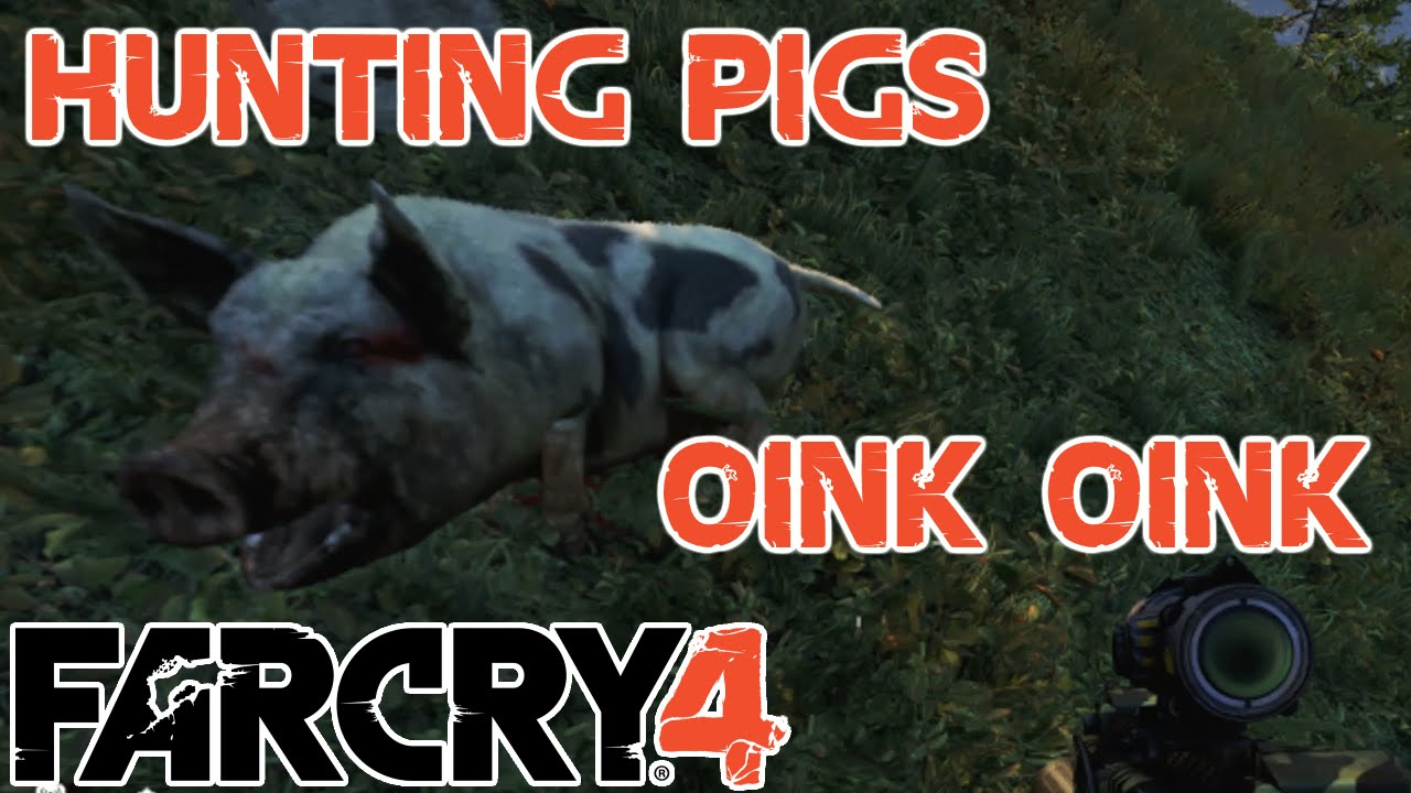 Где найти свиней - Местоположение свиней (подробнее см. в описании) - Far Cry 4