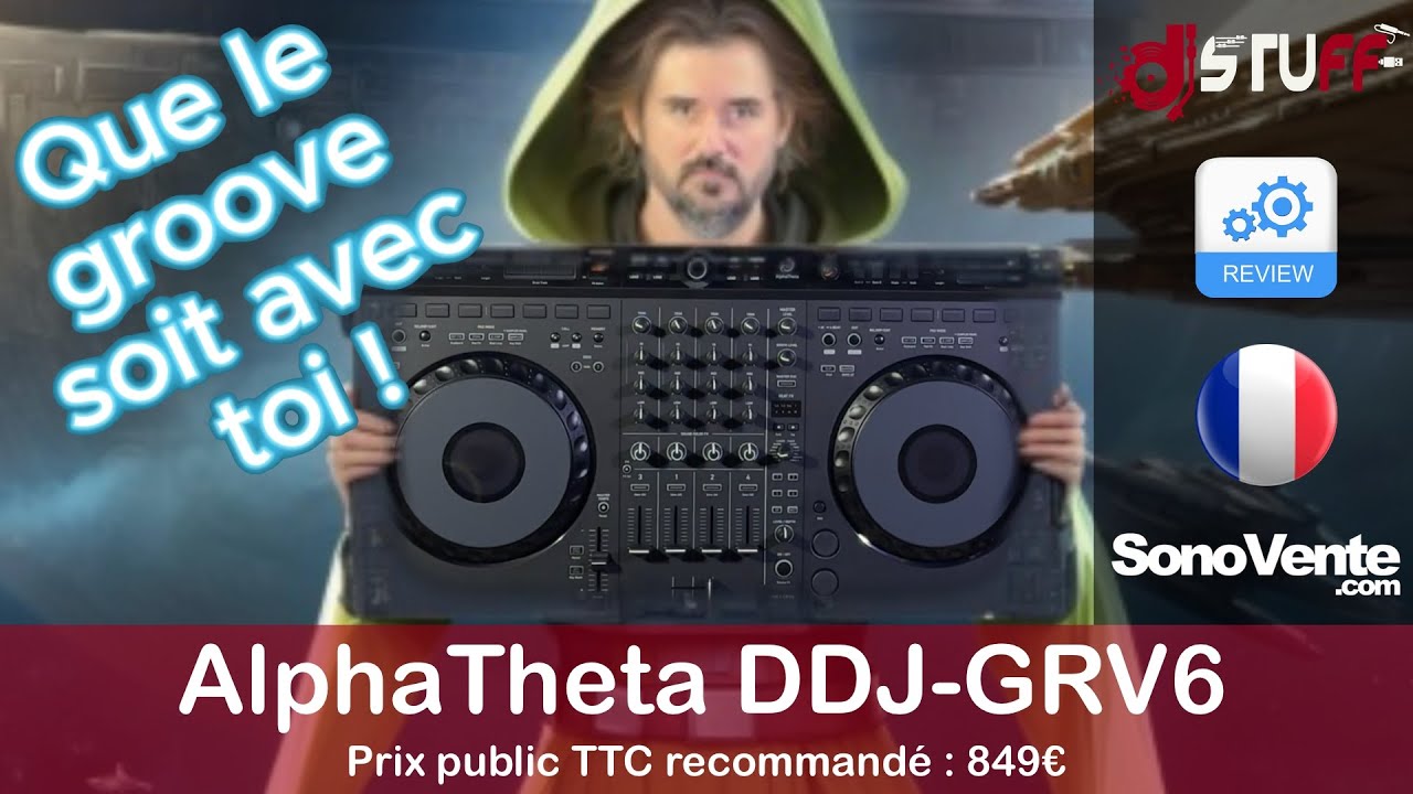 AlphaTheta / Pioneer Dj DDJ-GRV6 🇫🇷