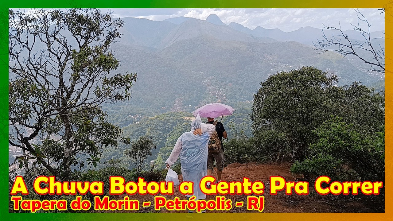 A chuva fez a gente sair correndo | Café da Manhã na montanha | Tapera do Morin | Trilhas e Mochila