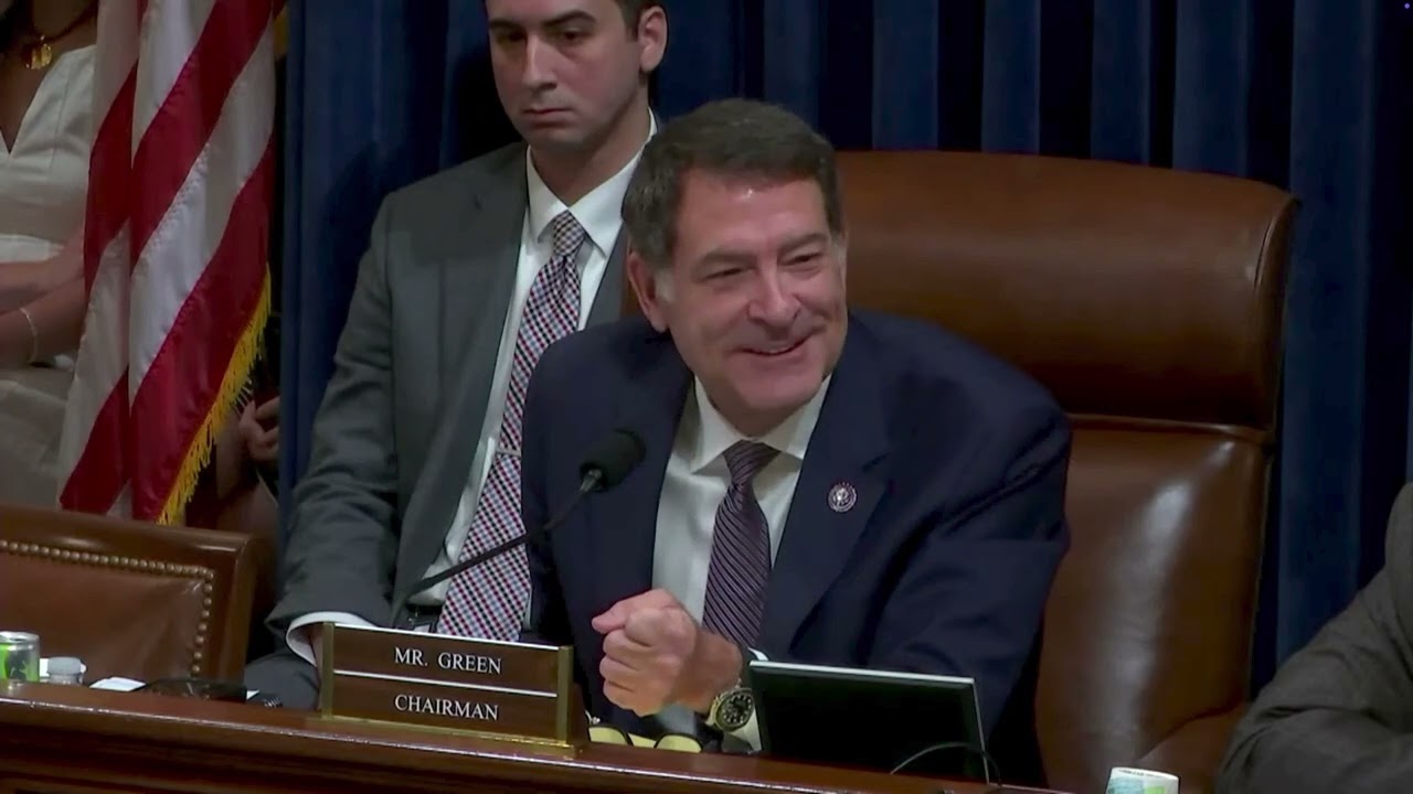 Rep. Green's Closing Statement at CHS's Markup