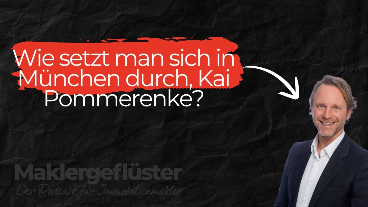 Auf der Suche nach der perfekten Vermarktungsstrategie mit Kai Pommerenke von FINESTEP Immobilien
