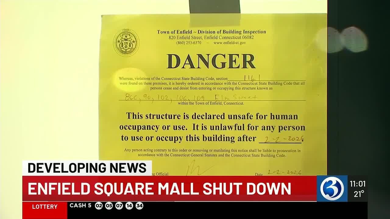 Enfield Square Mall temporarily shut down