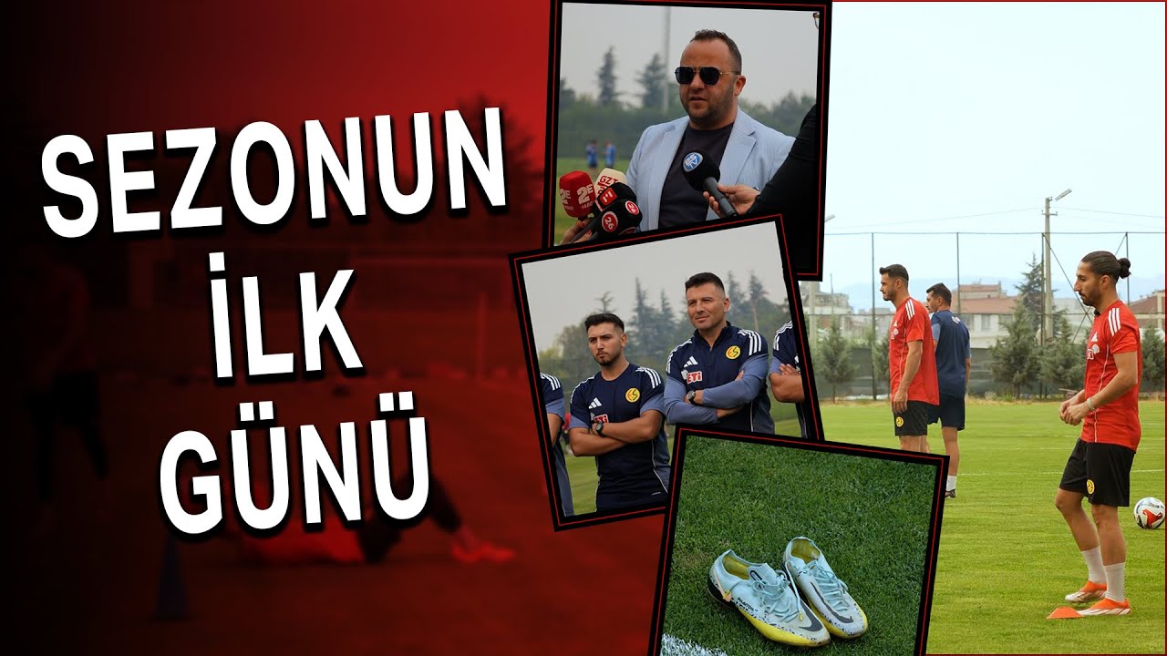 Eskişehirspor'da Yepyeni Bir Dönem Başlıyor I Takım Sahaya İndi!