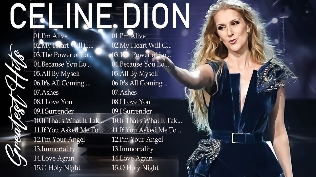 Celine Dion Hits Songs 2026 - Best Songs of World Divas -Greatest playlist Songs Celine Dion