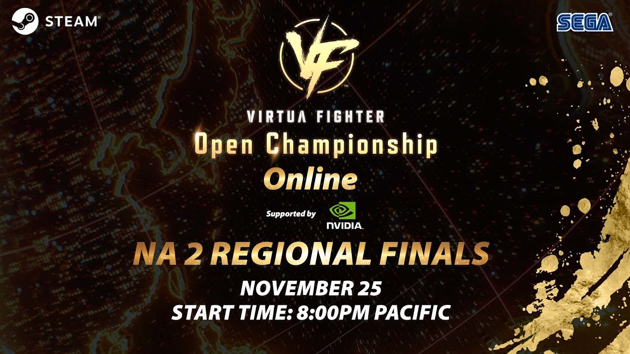 VIRTUA FIGHTER OPEN CHAMPIONSHIP ONLINE NORTH AMERICA #2 REGIONAL FINALS: TOP 8