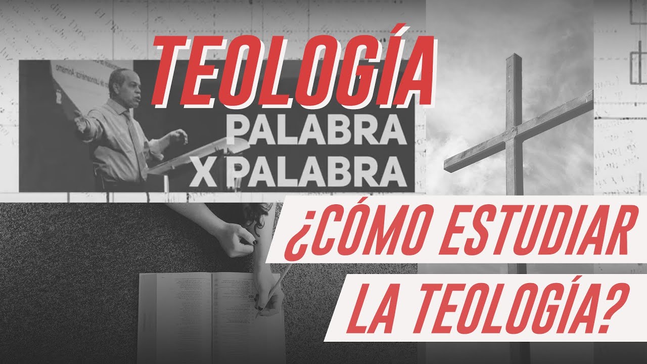 Teolog&iacute;a palabra x palabra: &iquest;C&Oacute;MO ESTUDIAR LA TEOLOG&Iacute;A?