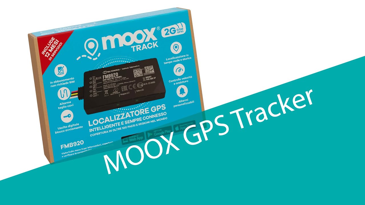 MOOX, un localizzatore GPS di altissima qualità: la vostra auto sempre al sicuro!