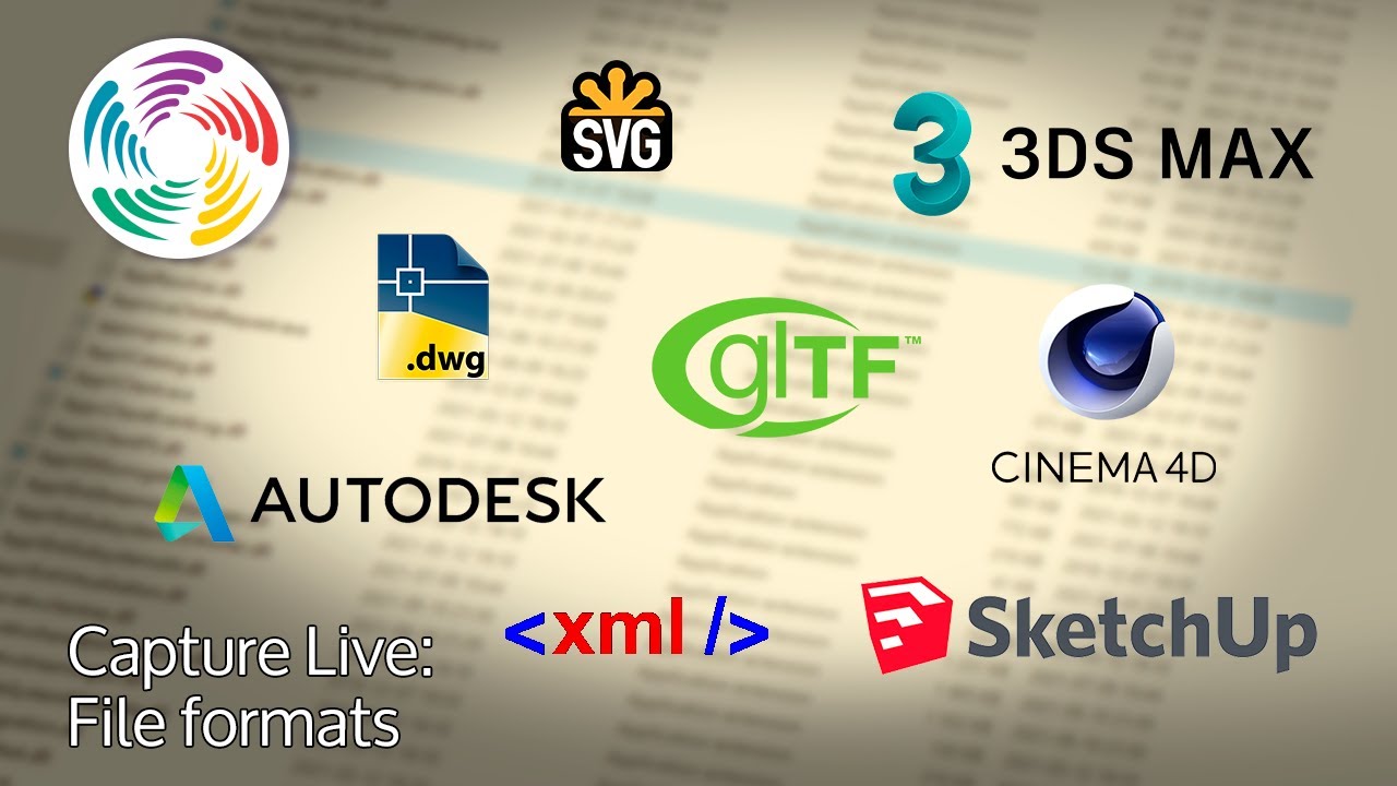 Capture Live: File Formats