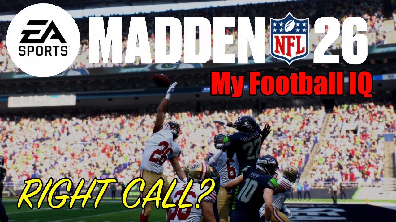 Week 1 Real NFL Matchup — Can My Football IQ Beat the Seahawks? ｜Ep1｜Madden26
