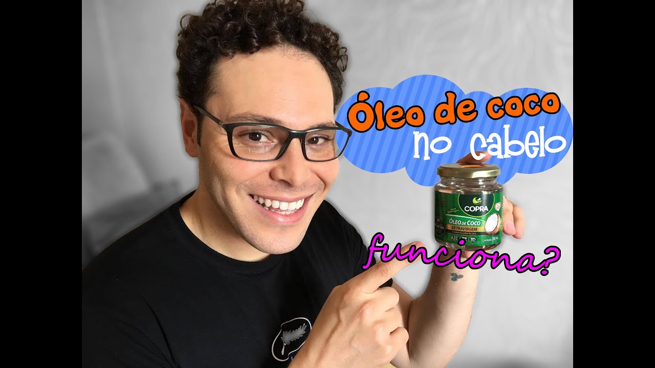 Óleo de coco no cabelo funciona?