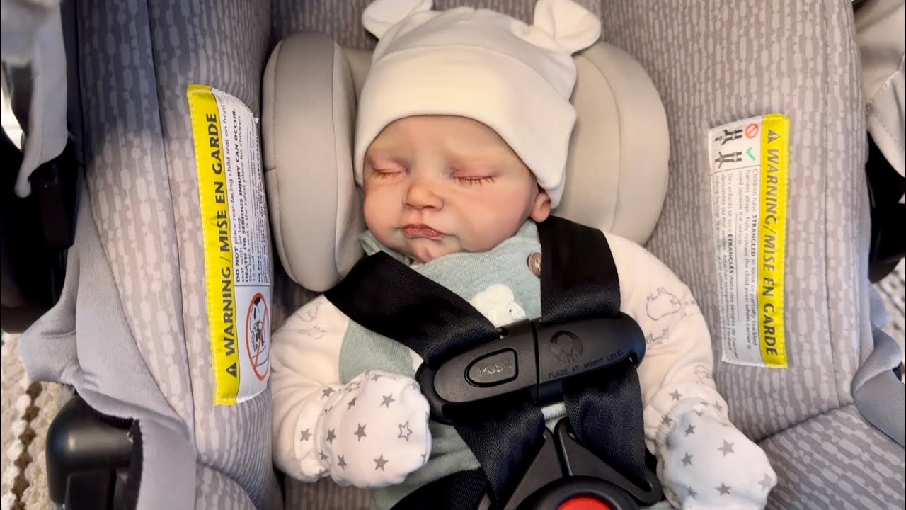 Silicone Reborn Baby Outing! Marshalls Fall Shop & Haul!