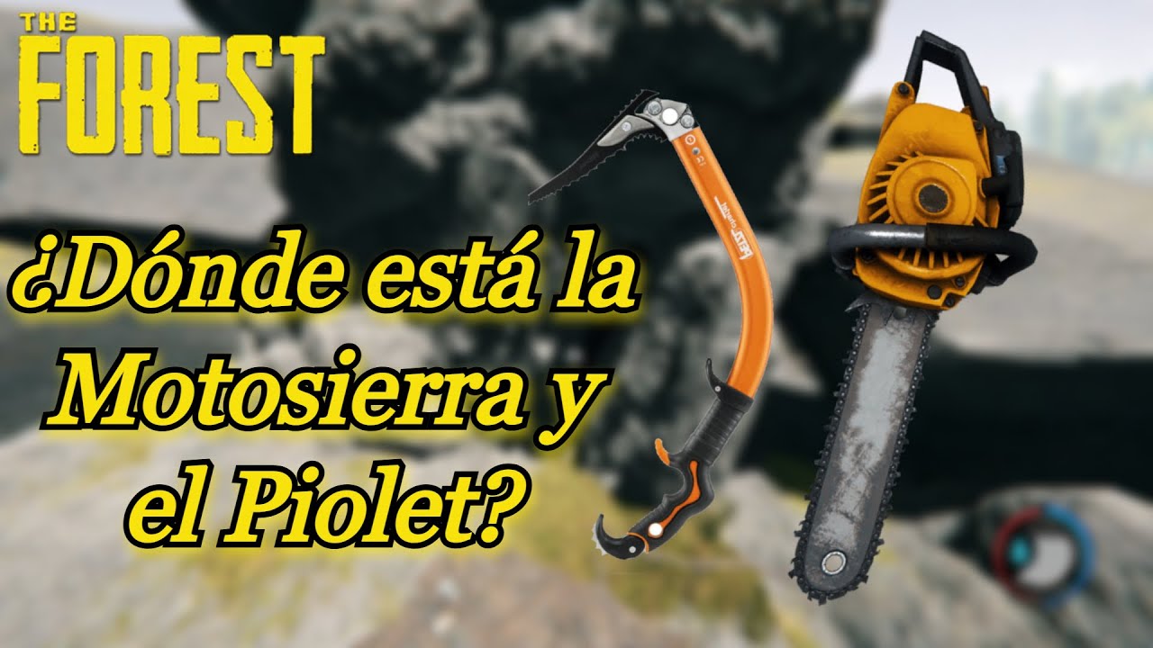 The Forest | &iquest;D&oacute;nde conseguir la Motosierra y el Piolet? | Gu&iacute;a #3 | Axticz