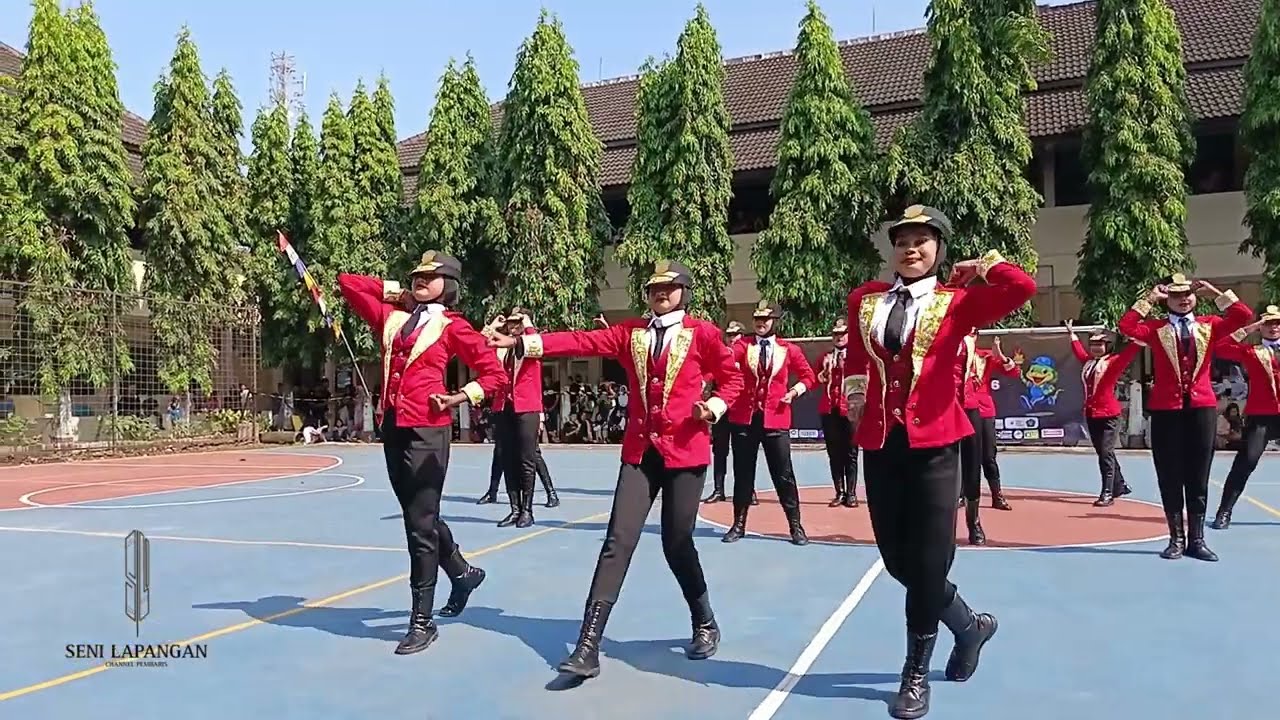 PASKIBRA SMPN 14 SEMARANG dalam LKBB ULARCAWAN NURAFEST VOL.1 di SMK NUSAPUTERA 2 2026