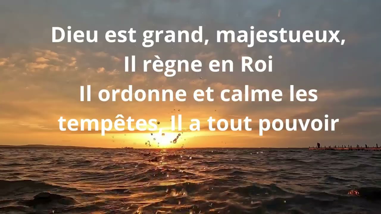 Dieu de l'impossible : ADORATION ET LOUANGE CHRETIENNE