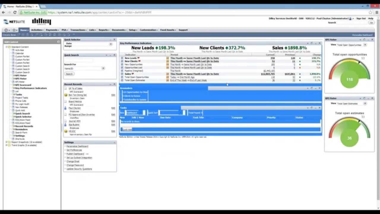 Analytics and Reporting with NetSuite