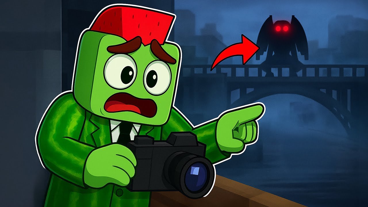 Job Onderzoekt De Mythe Van Mothman In Minecraft!