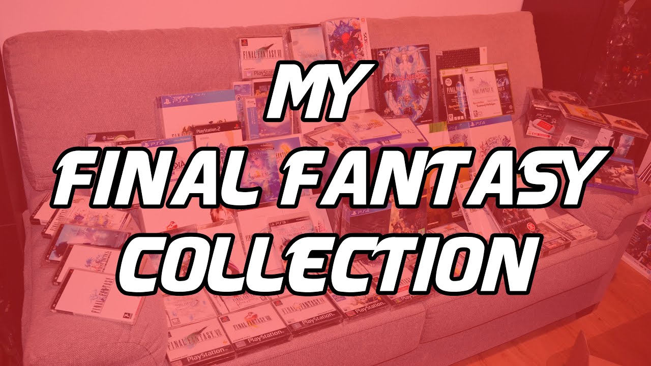My Final Fantasy Videogame Collection