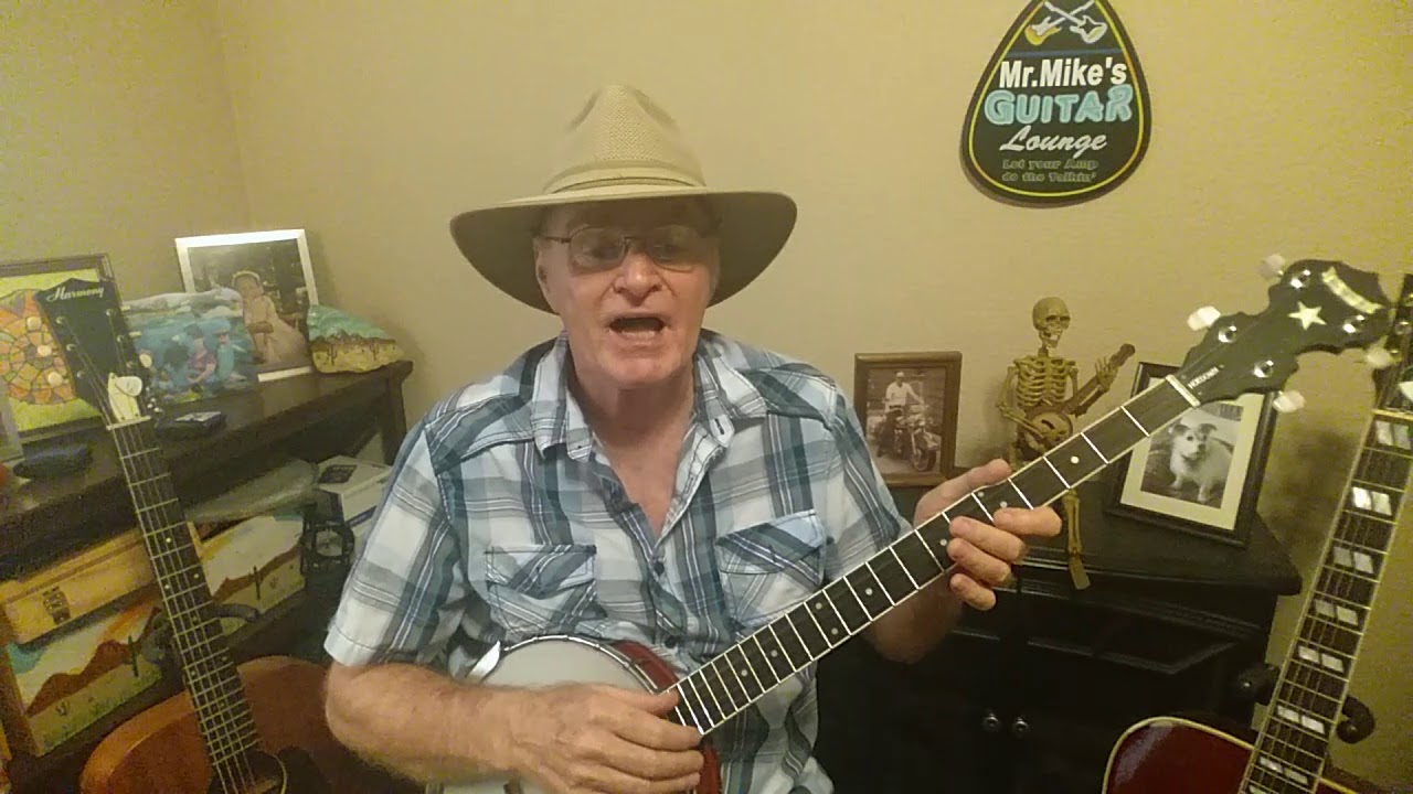 Mr. Mike 2 finger banjo  ( The Masters Call ) gospel