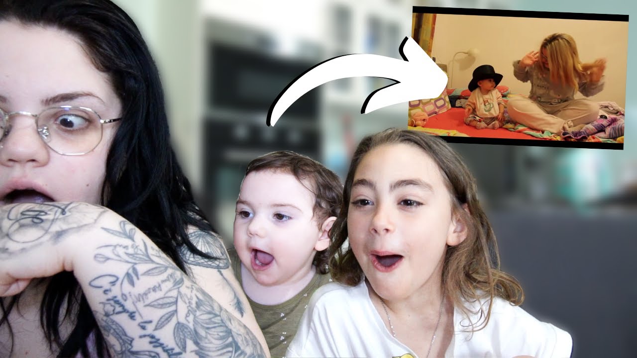 LARA E ZOE REAGISCONO Ai Video Di LARA DA PICCOLA  / chiara paradisi