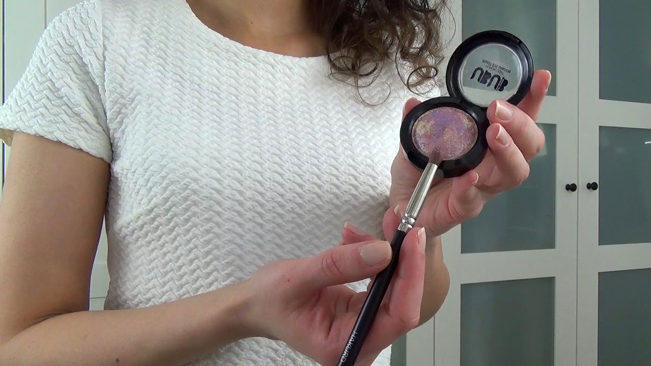 ASMR Relaxing Eye Makeup in Polish I Typy, Dab, Stipple for Better Sleep