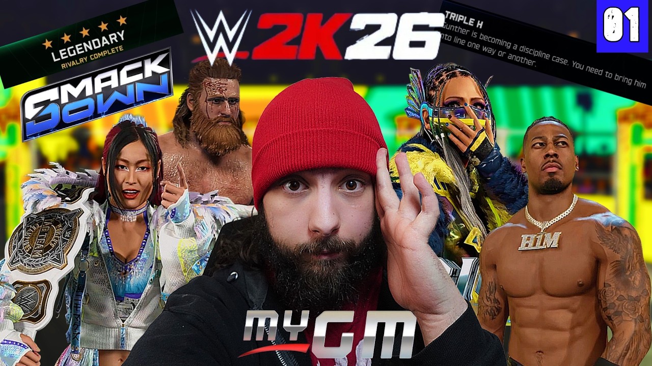 I Started a MyGM on WWE 2K26 and Things Got CHAOTIC Quickly! | Episode 1