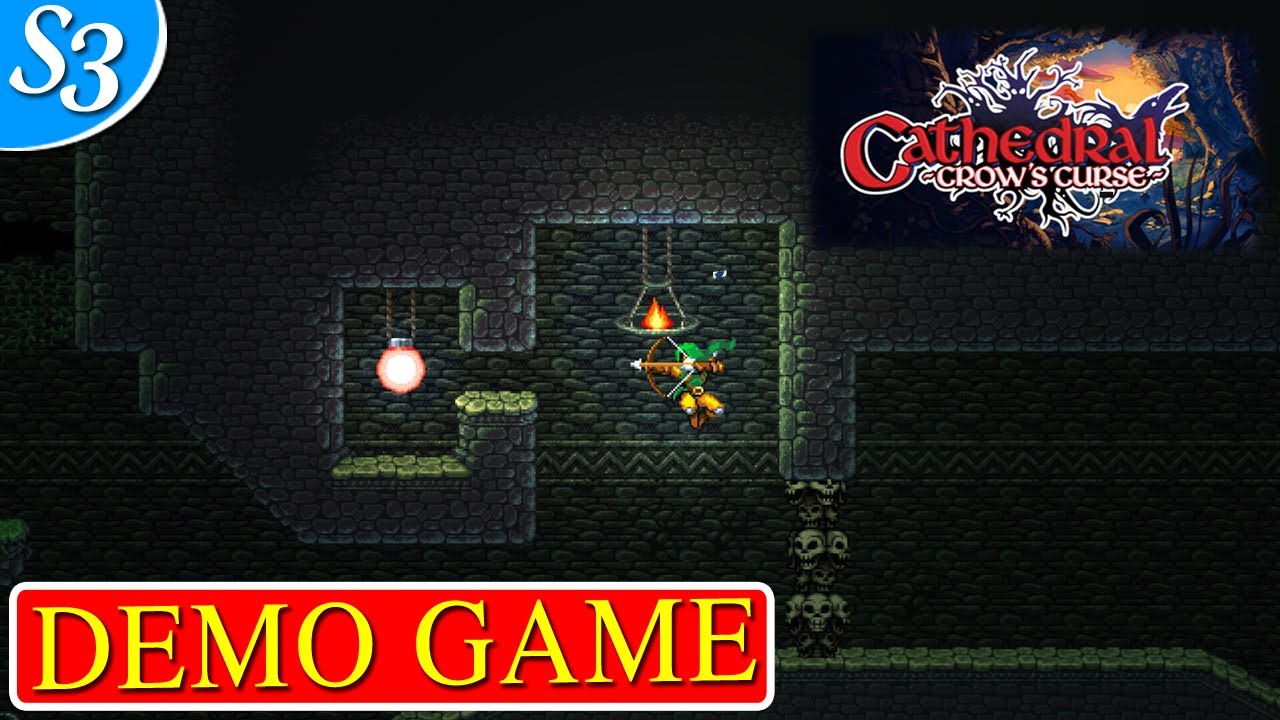 Cathedral: Crow's Curse | 2D Stealth Metroidvania | Demo Gameplay Walkthrough | Stage315