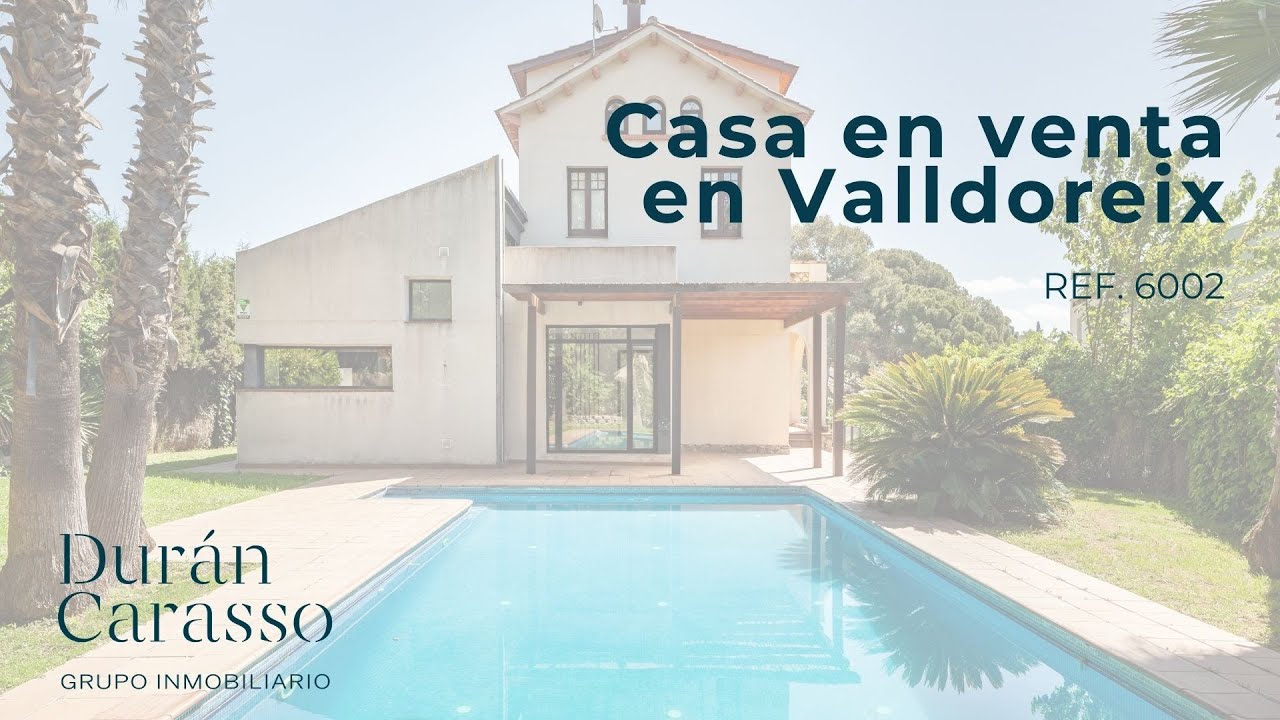 Ref. 6002 - Espléndida casa en venta en Valldoreix