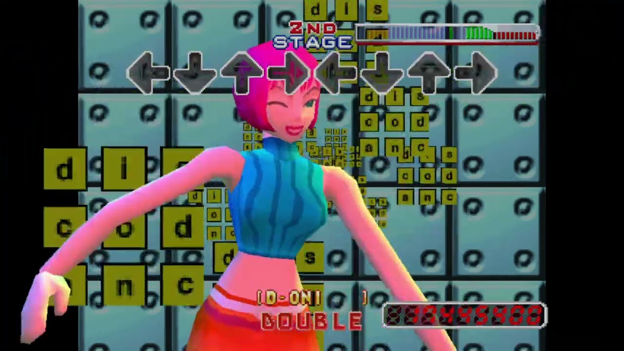 DDR 2ndMIX Dreamcast Edition: LET'S GET DOWN (4thMIX PLUS CHALLENGE chart)