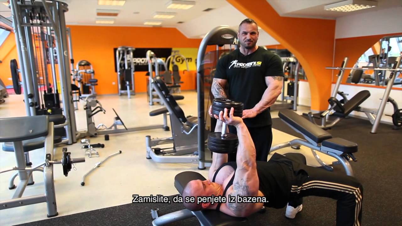 Miha Zupan: Trening za prsa in triceps