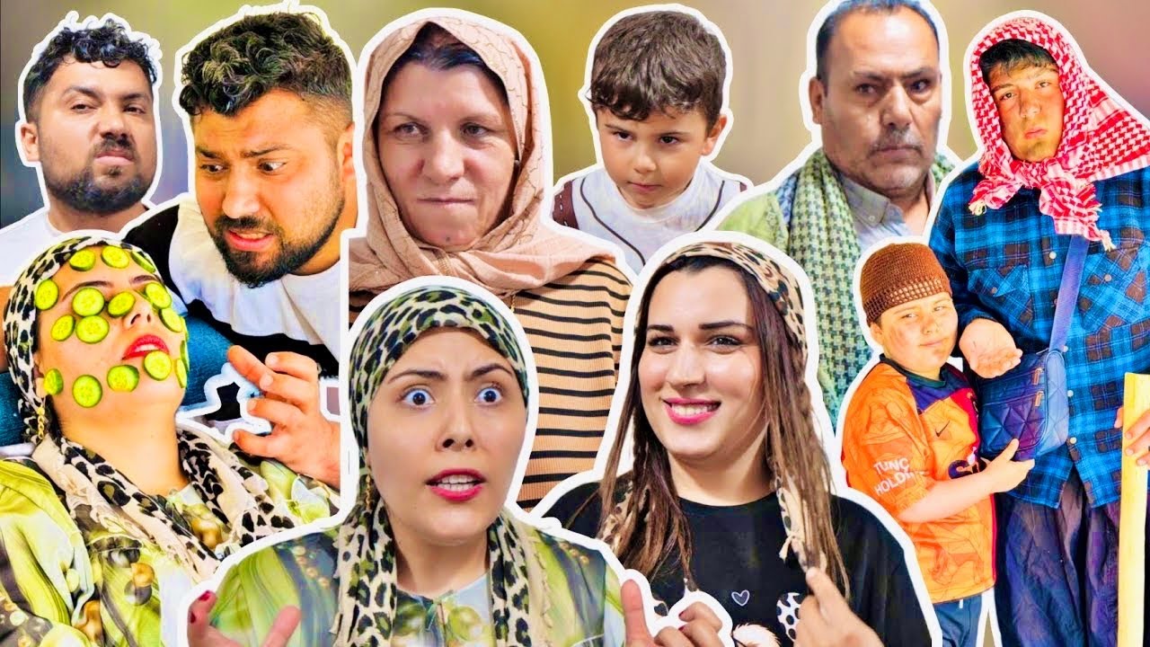 الكنة يللي ما بتشتغل شي// فلم كردي كوميدي😂 وواقعي
