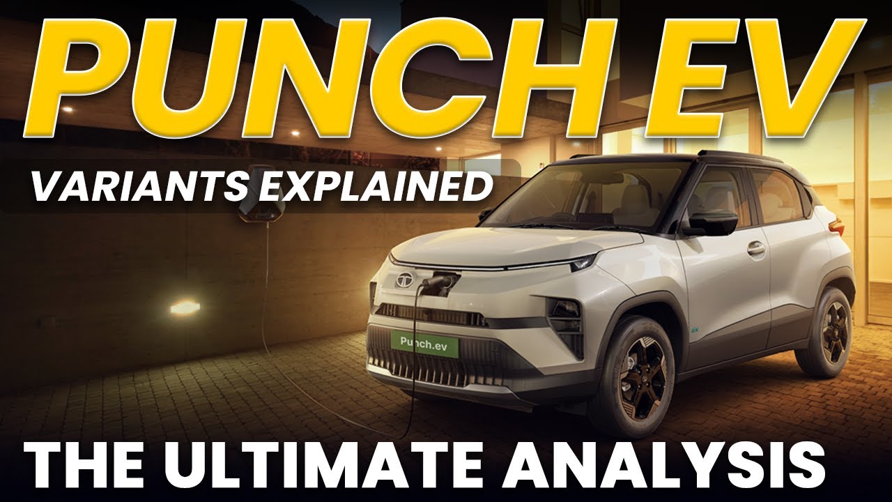 Tata Punch EV MR & LR Variants Explained | Smart, Smart Plus, Adventure, Empowered, Empowered+ | Feb