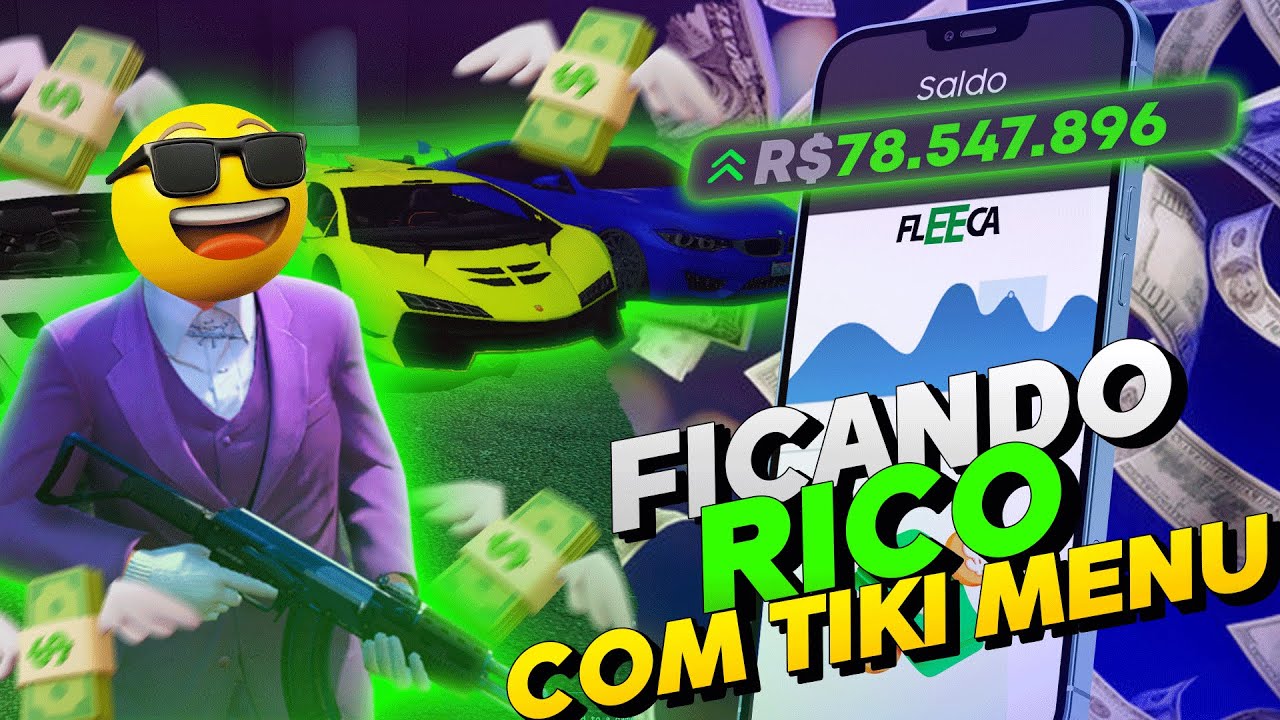 DO ZERO A $1 MILHÃO COM AS NOVAS ATUALIZAÇOES DO TIKI MENU GTA RP (PARTE2)