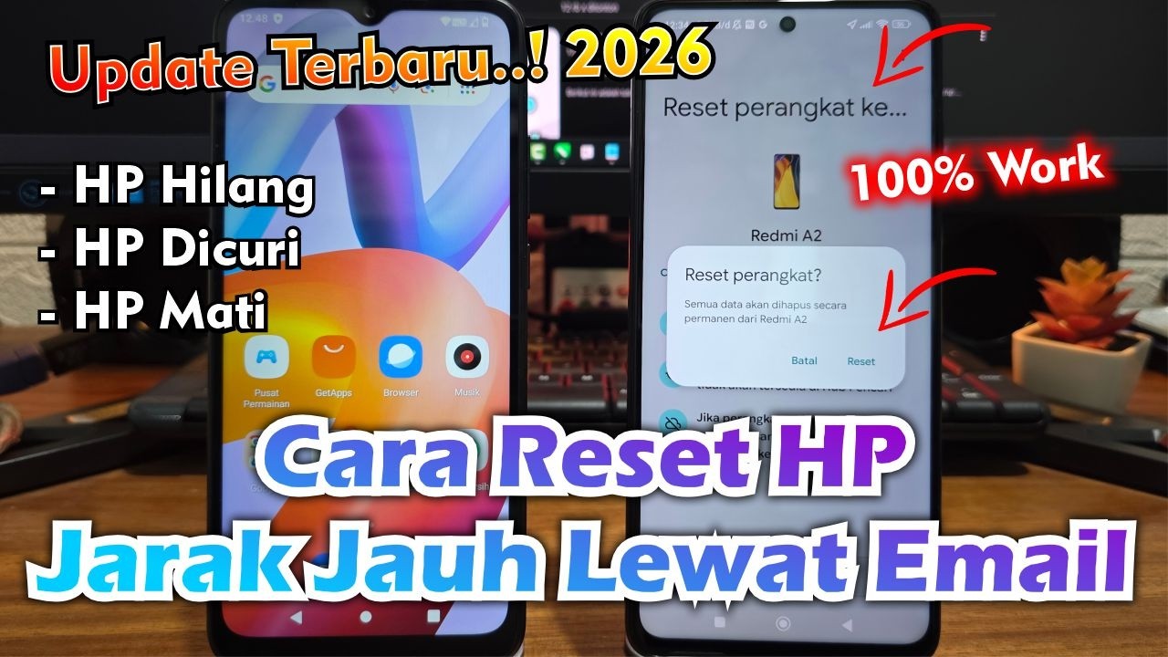 Cara Reset HP Jarak Jauh