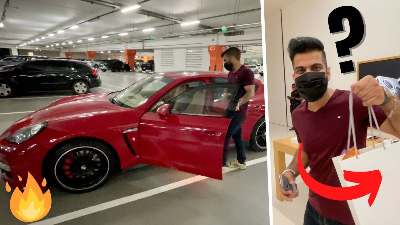 Late Night Dubai Shopping Trip In My Porsche🔥🔥🔥