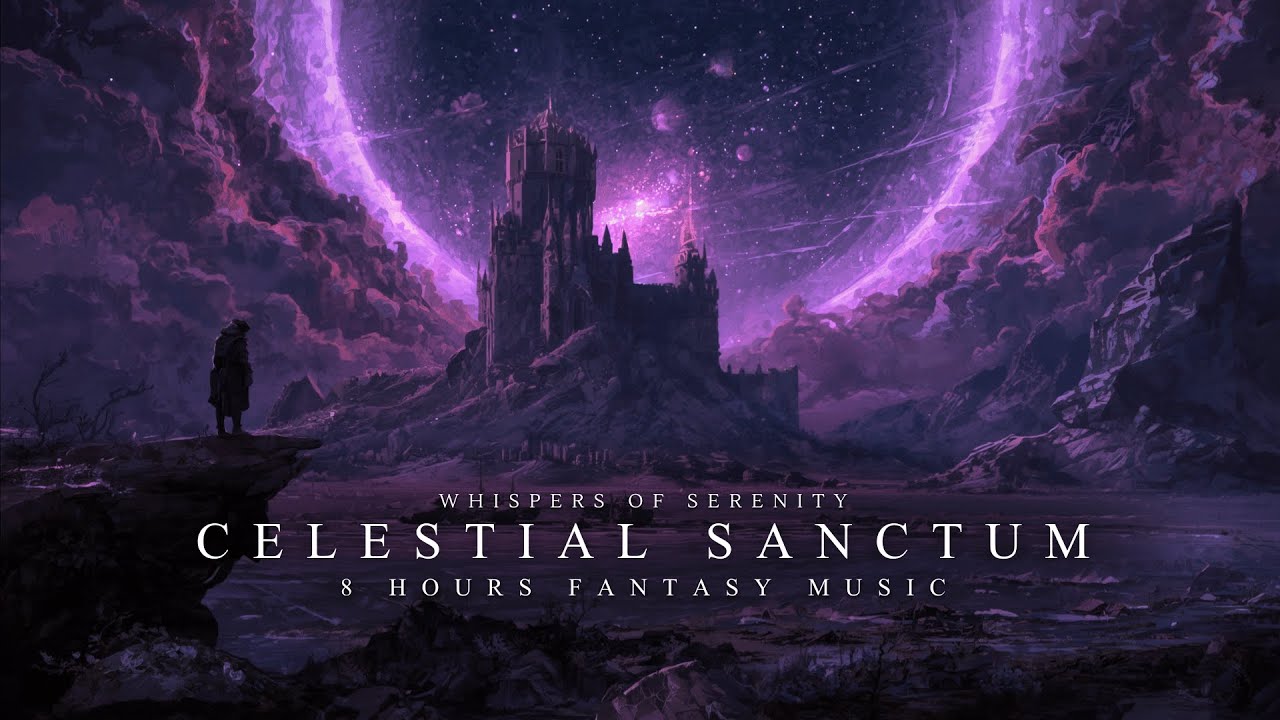 Celestial Sanctum | 8 Hours Fantasy Music for Deep Rest & Relaxation