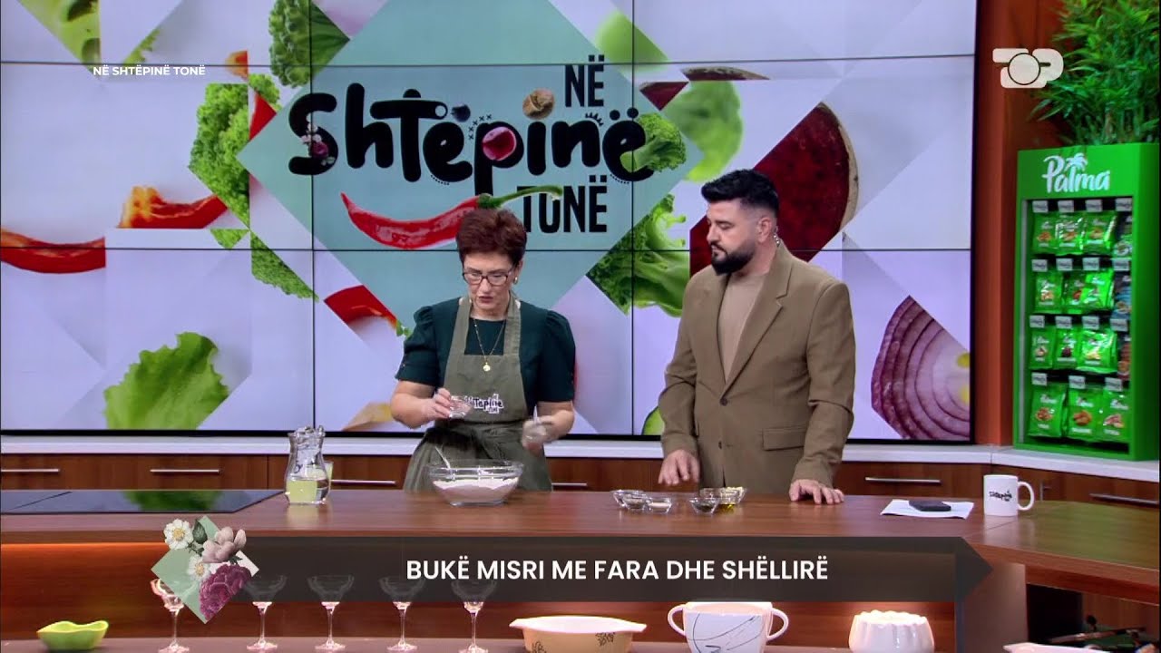 Bukë misri me fara dhe shëllirë- Në Shtëpinë Tonë