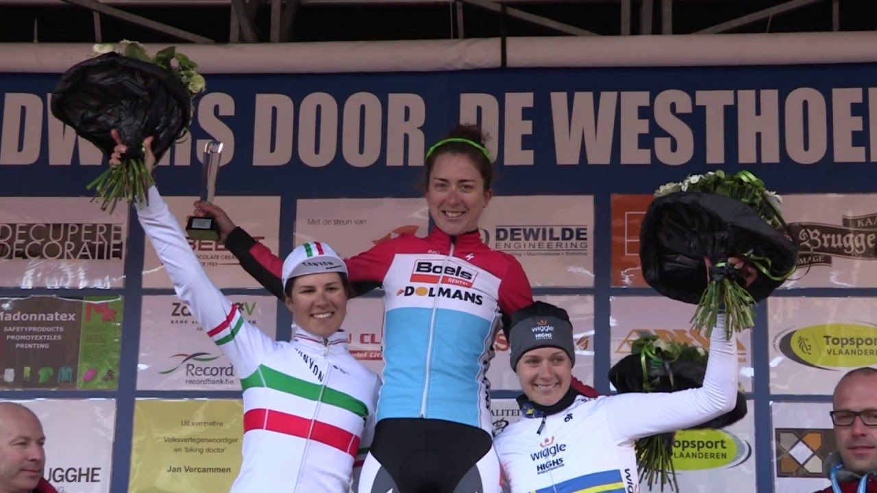 Boezinge 24/04/2016 Women UCI 1.1 cycling video