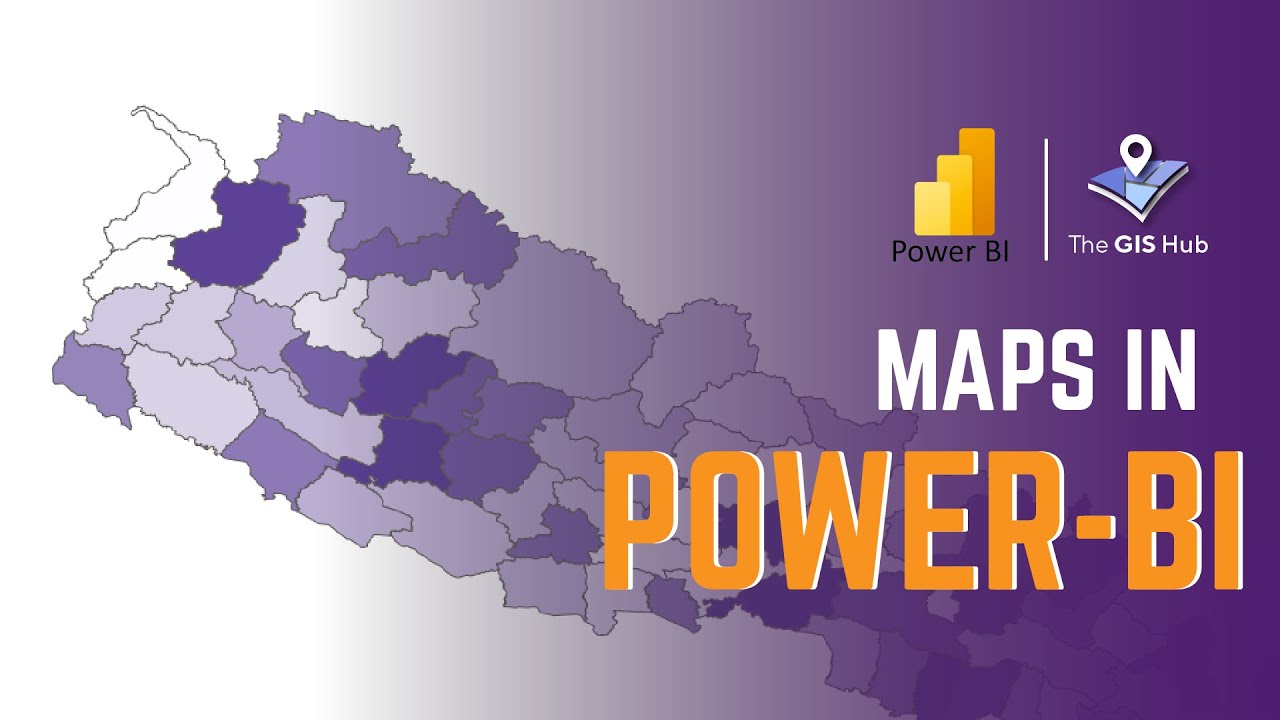 Создание пользовательских карт в Power BI с помощью шейп-файлов || Карта-карта || #TheGISHub