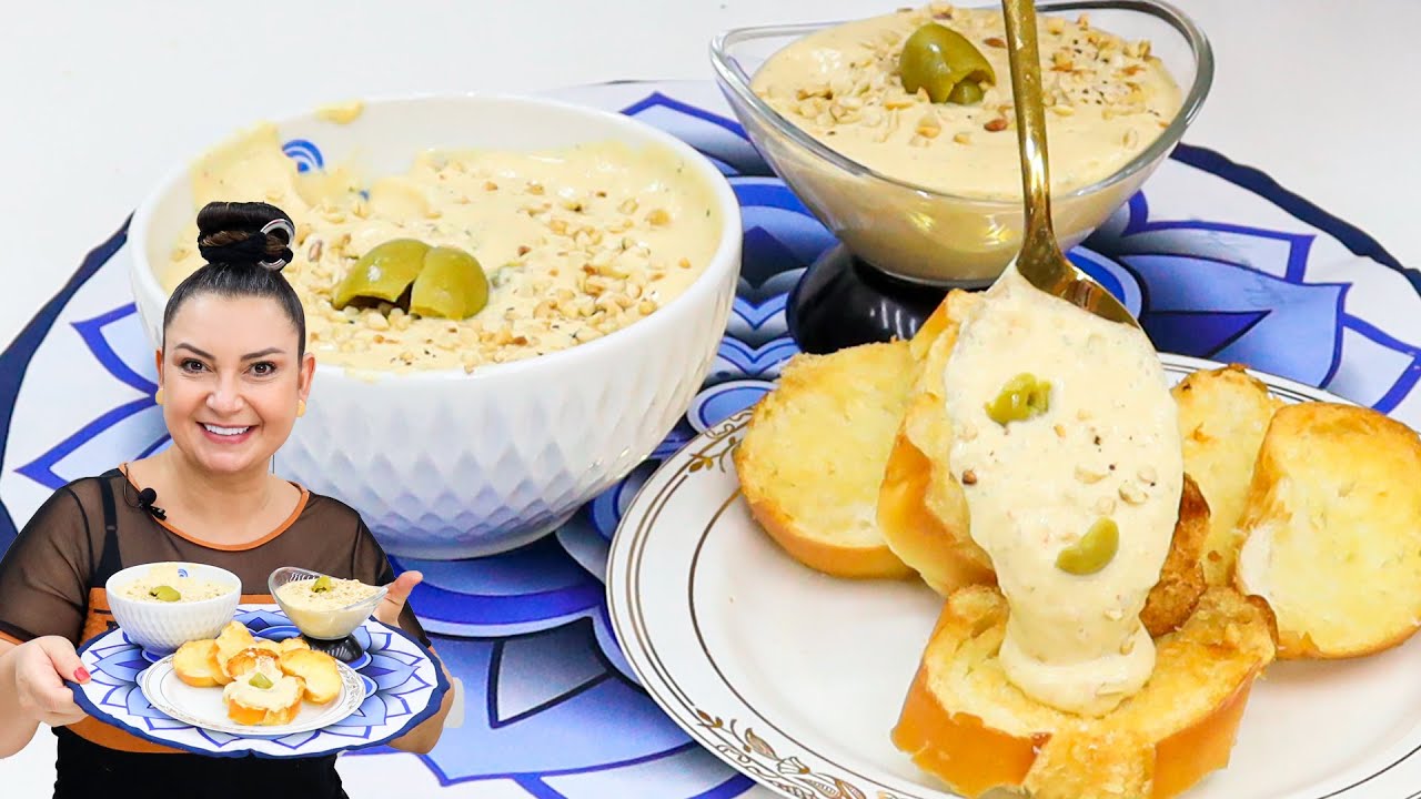 A RECEITA - DELICIOSA QUE APRENDI COM MINHA AVÓ (PATÊ DE AZEITONA)