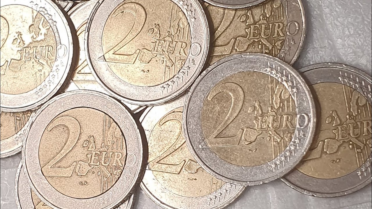 Rare 2 Euro Coins Collection from 3 European Countries!