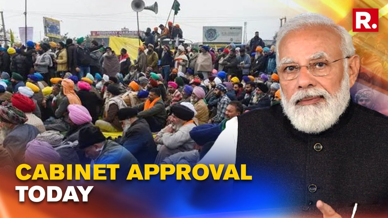 Farm Laws Repealed: Union Cabinet To Give Nod Today, Bill Listed For Winter Session Of Parliament