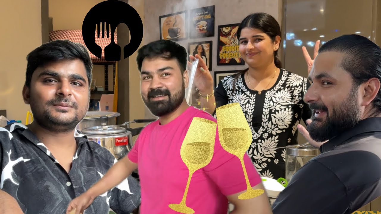 Aaj ghar pe daawat hai