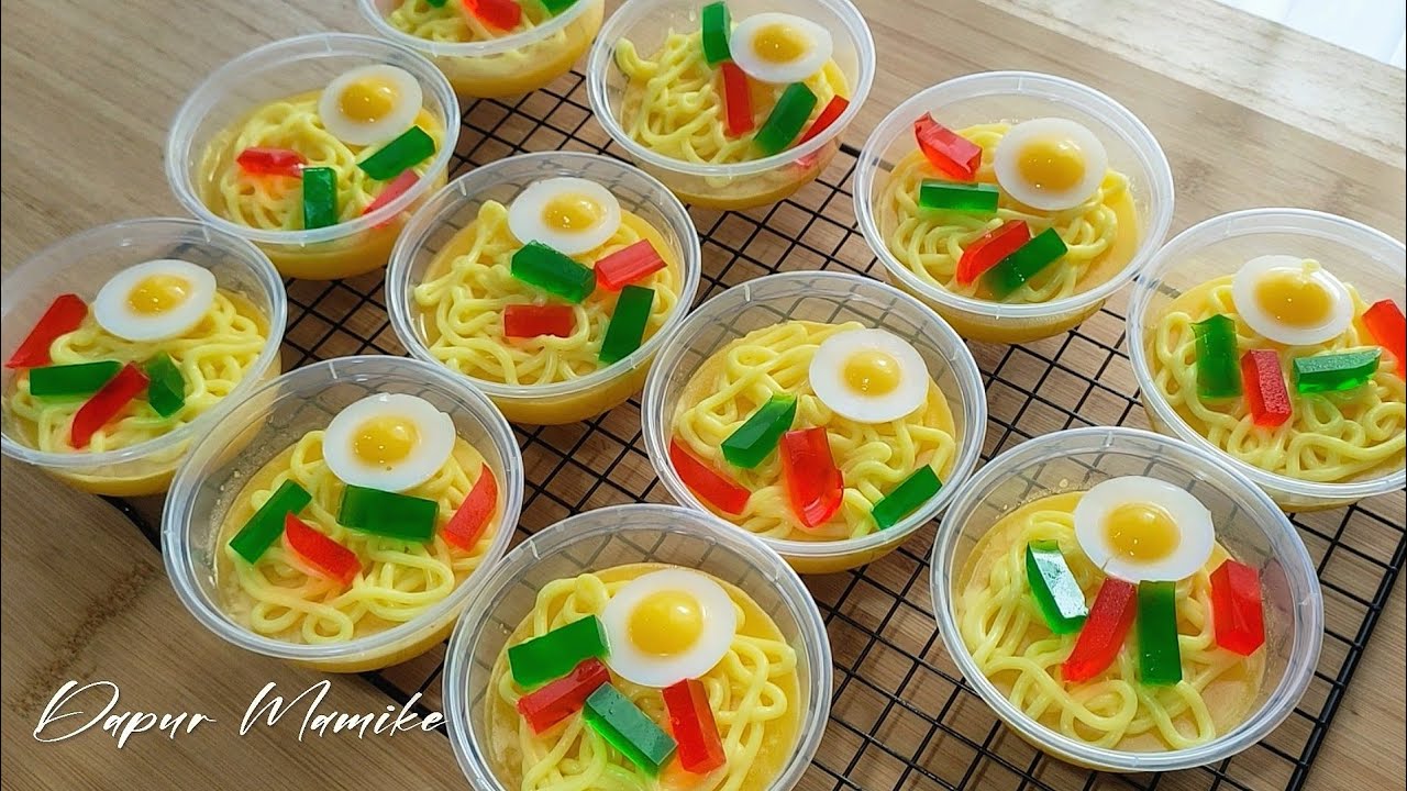 IDE JUALAN KEKINIAN UNIK ENAK MEWAH TAPI MURAH ‼️PUDING INDOMIE‼️