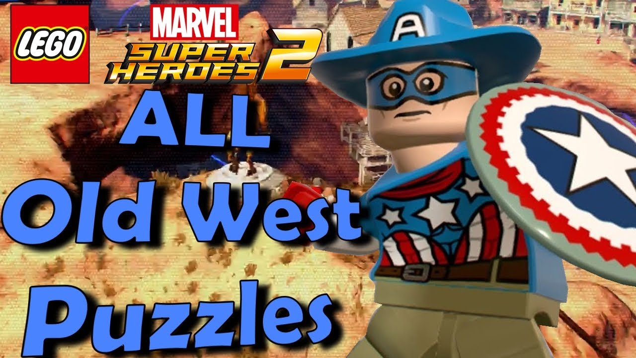 All Old West Puzzles in LEGO Marvel Superheroes 2