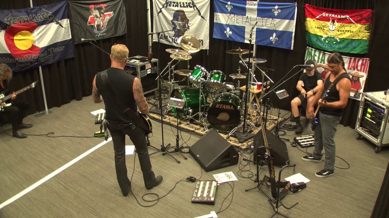 Metallica Tuning room Aug 4th, 2017, Phoenix, AZ (Full set)